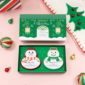 Spongellé Holiday Let It Snow Gift Set (Arctic Lily & Winter Jasmine)