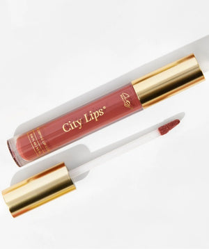 City Lips Plumping Lip Gloss (Crimson)