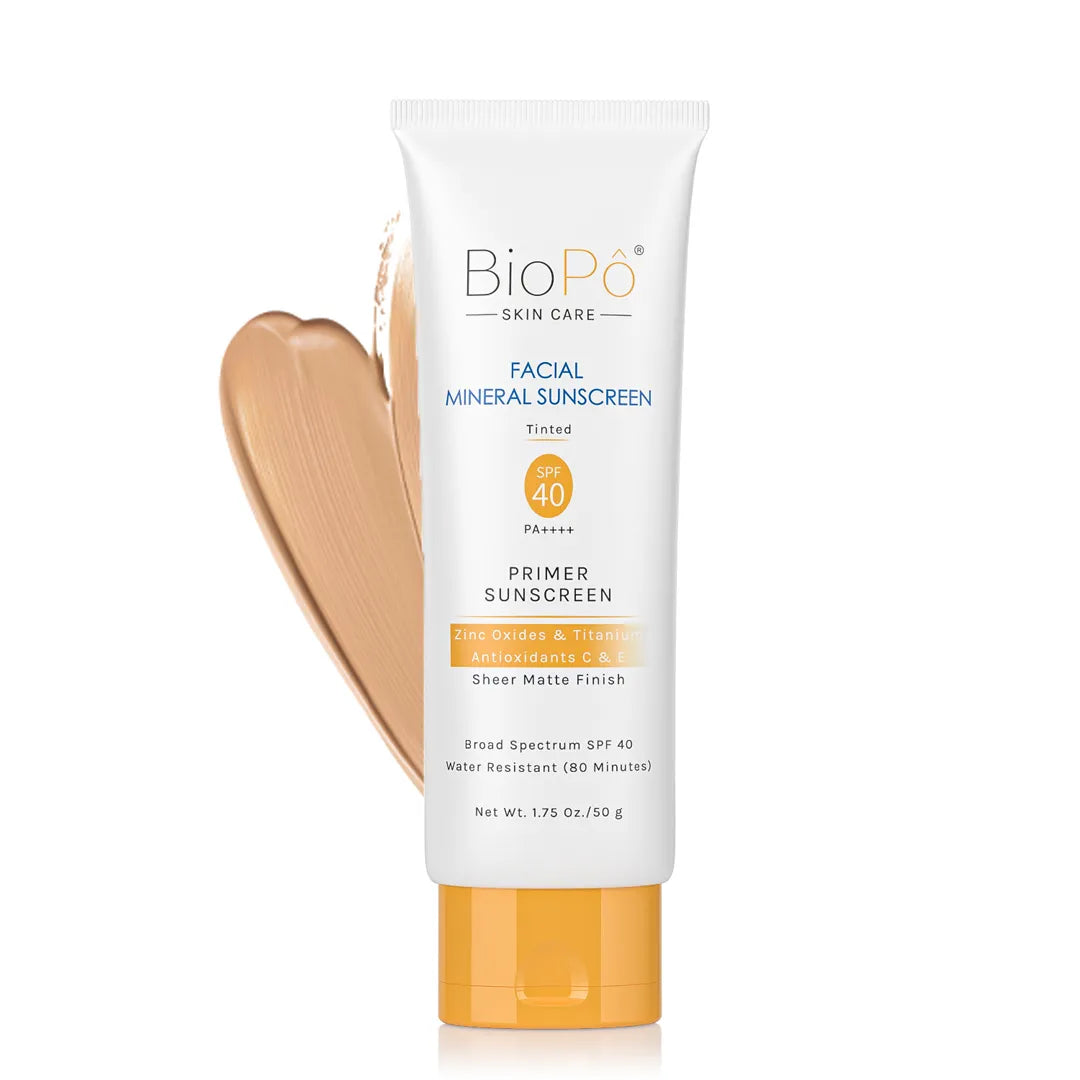 BioPô Mineral Sunscreen SPF 40 1.75 oz (Tinted)
