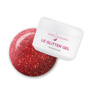 Light Elegance Glitter Gel 10 ml (Little Red Sled) - Holiday 2024 Limited Edition