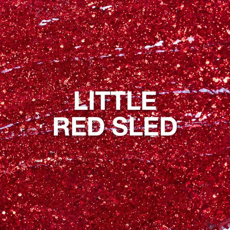 Light Elegance Glitter Gel 10 ml (Little Red Sled) - Holiday 2024 Limited Edition - SAVE 20%*