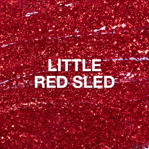 Light Elegance Glitter Gel 10 ml (Little Red Sled) - Holiday 2024 Limited Edition