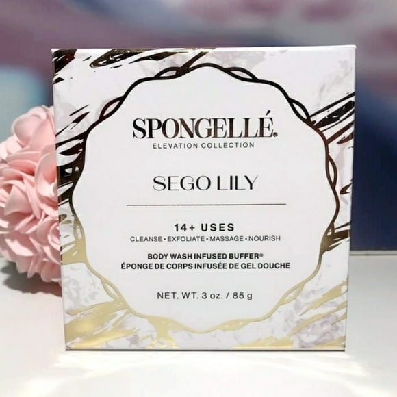 Spongellé Body Wash Infused Buffer - Elevation Collection (Sego Lily)*