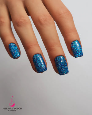 Light Elegance Glitter Gel 10 ml (Blast Off Blue)