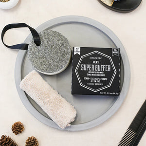 Spongellé Men's Super Buffer w/ Scrubber (Verbena Absolute)