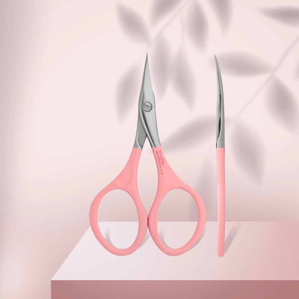 Staleks Pink Cuticle Scissors - Beauty &amp; Care 11 | 1