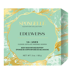 Spongellé Body Wash Infused Buffer - Elevation Collection (Edelweiss)