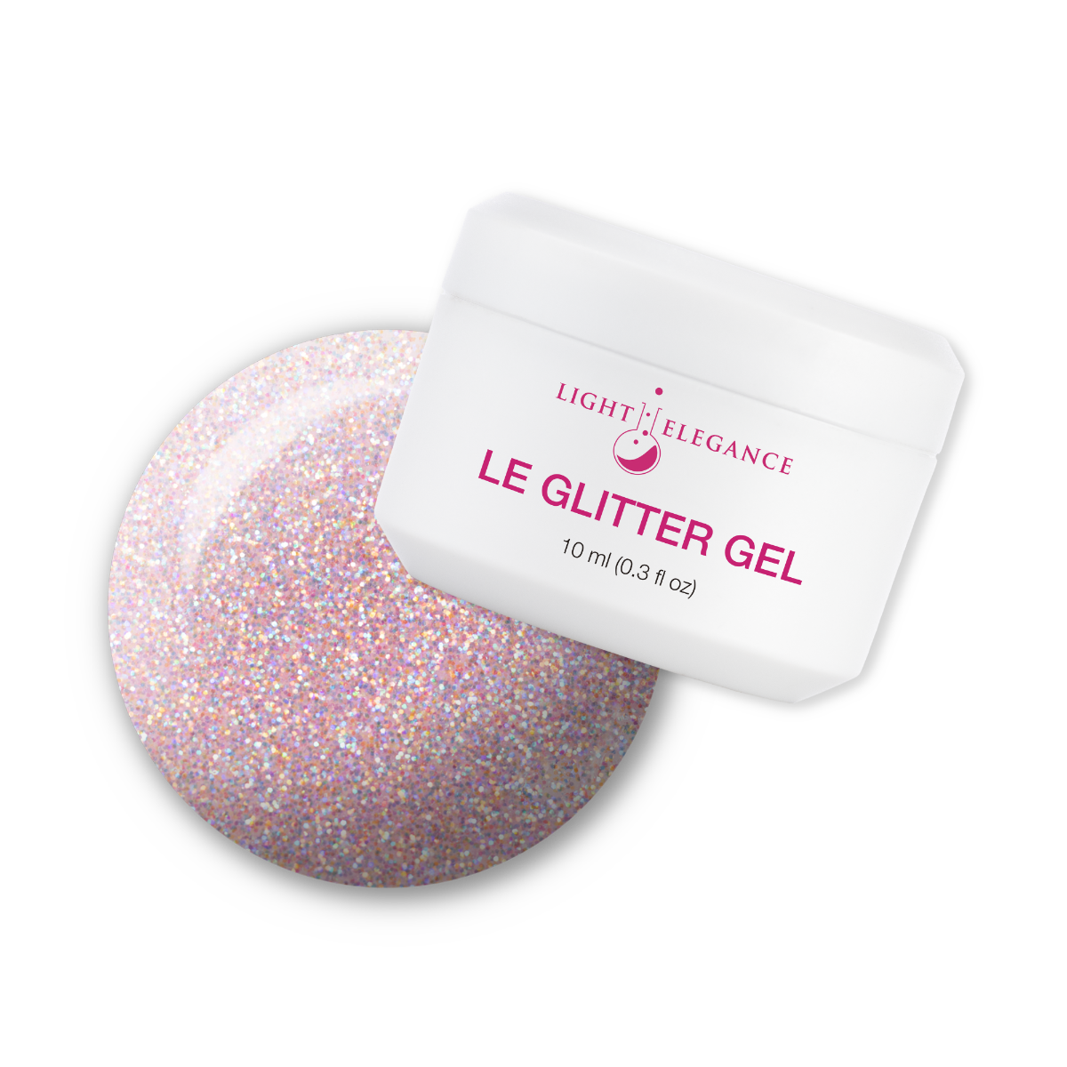 Light Elegance Glitter Gel 10 ml (Over The Moon)