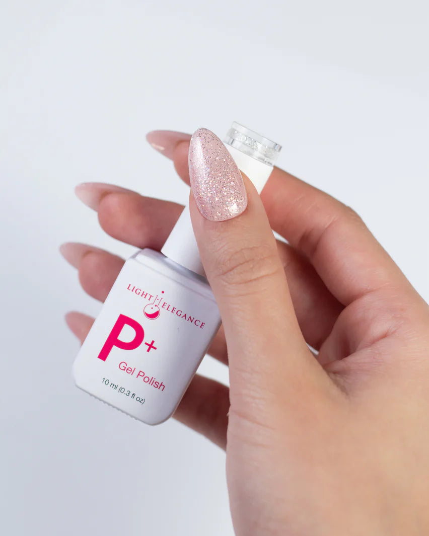 Light Elegance P+ Soak-Off Glitter Gel Polish 10 ml (Tiny Diamond)