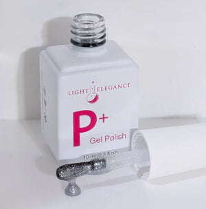 Light Elegance P+ Pretty Kitty Soak-off Top Coat (10 ml)