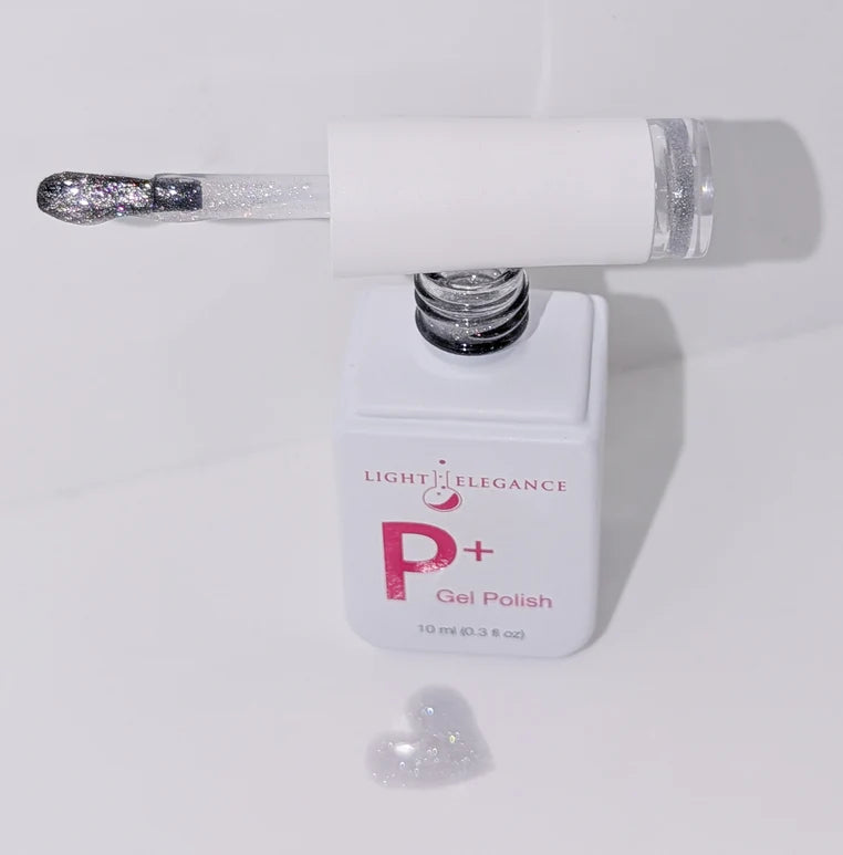 Light Elegance P+ Pretty Kitty Soak-off Top Coat (10 ml)