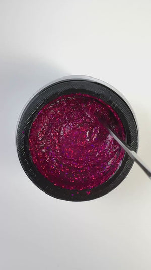 Light Elegance P+ Soak-Off Glitter Gel Polish 10 ml (It's Wine Time)
