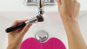 Sigma Spa® Express Brush Cleaning Mat (Pink)