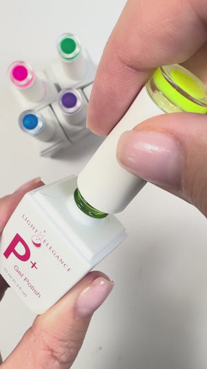 Light Elegance P+ Soak-Off Jelly Gel Polish 10 ml (Lemon Lime Jelly)