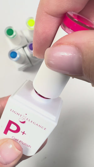 Light Elegance P+ Soak-Off Jelly Gel Polish 10 ml (Fuchsia Jelly)