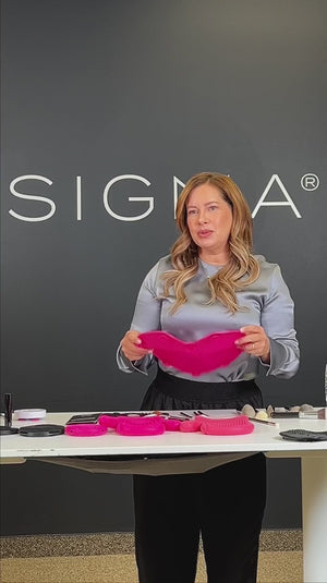 Sigma Spa® Express Brush Cleaning Mat (Pink)