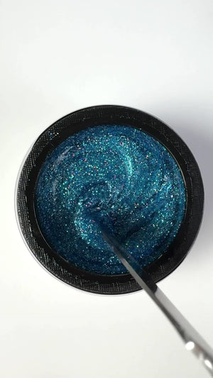 Light Elegance Glitter Gel 10 ml (Blast Off Blue)