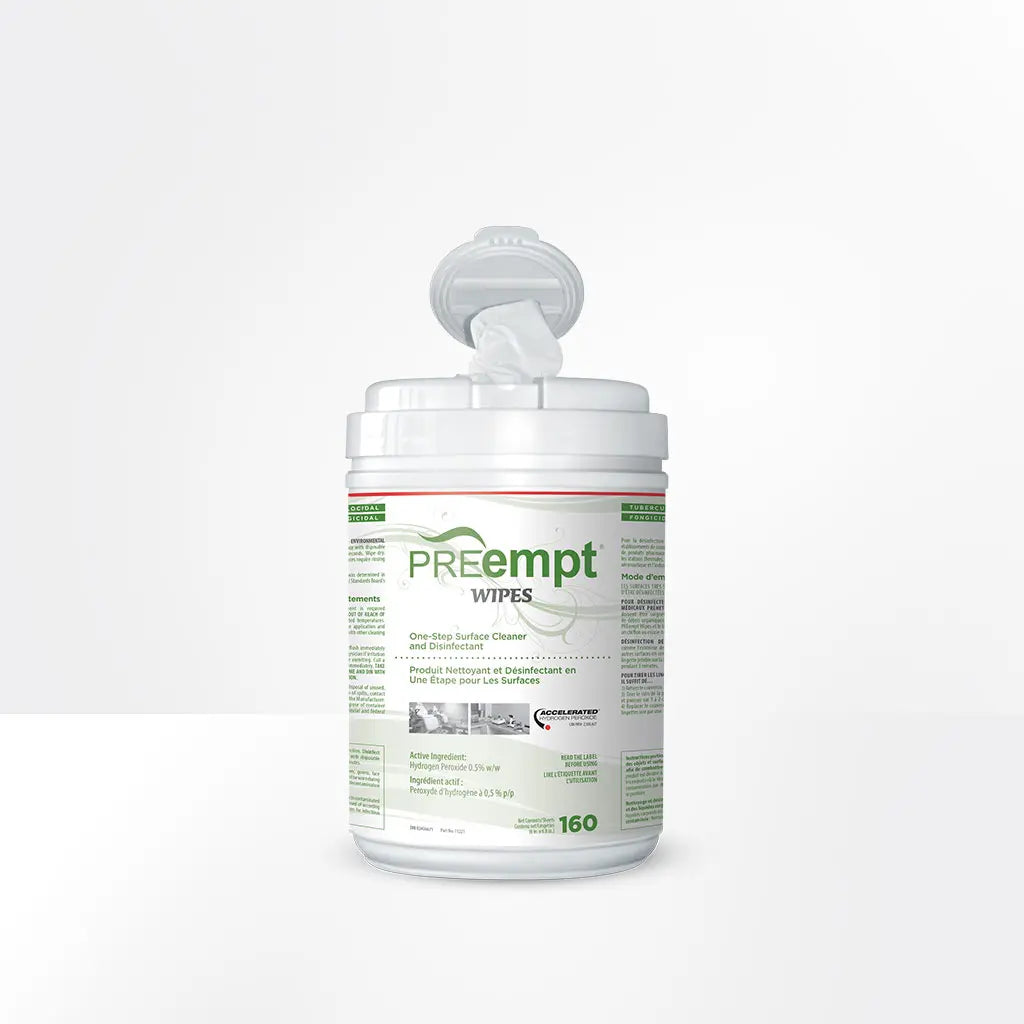 PREempt RTU Wipes (160 Sheets)