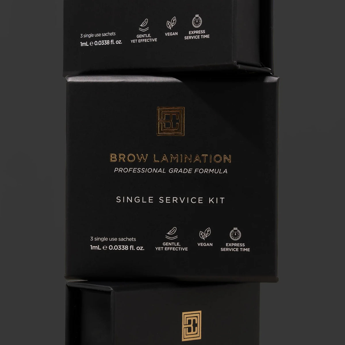 Brow Code Lamination Kit Single serve (3 x 1ml Sachets)