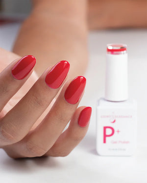 Light Elegance P+ Soak-Off Glitter Gel Polish 10 ml (Red Rover)