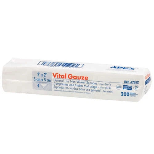 Vital Non-Woven Wipes 2"x2" (200 pcs)