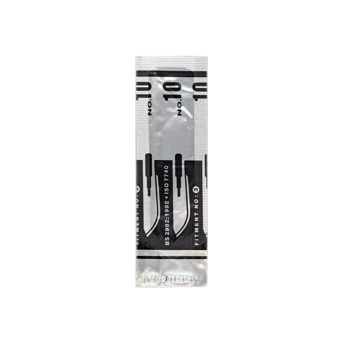 Surgeon Disposable Stainless Steel Scalpel Blades - #10 Standard (100 pcs)