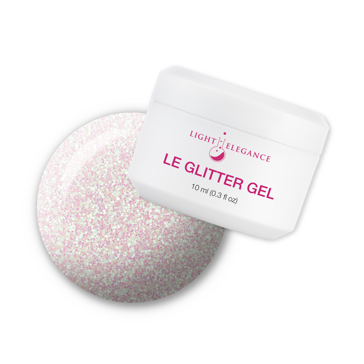 Light Elegance Glitter Gel 10 ml (Space Cadet)