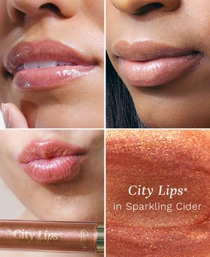 City Lips Plumping Lip Gloss (Sparkling Cider)