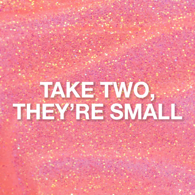 Light Elegance P+ Soak-Off Glitter Gel Polish 15 ml (Take Two, They're Small) - SAVE 70%*