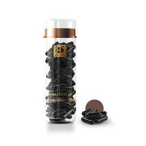 Brow Code Henna (Medium Brown) - 125mg x 50 Capsules