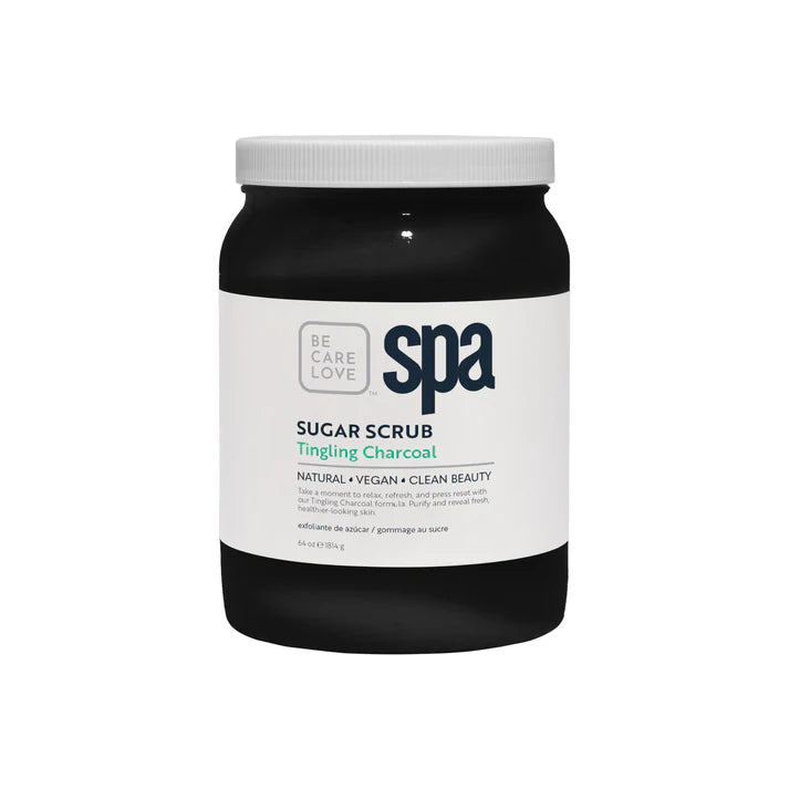 BCL Tingling Charcoal Sugar Scrub (64 oz)