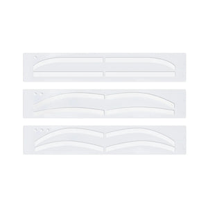 Brow Code Stencils (3 Shapes/6 Pieces)