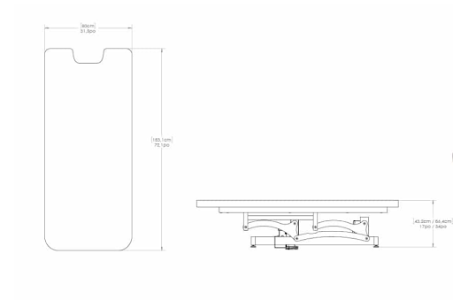Silhouet-Tone ETNA Mist 27" Electric Massage Table