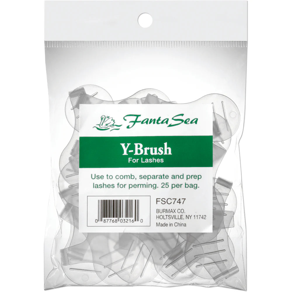 FantaSea Y-Brush for Lash Lift & Brow Lamination (25 pcs)