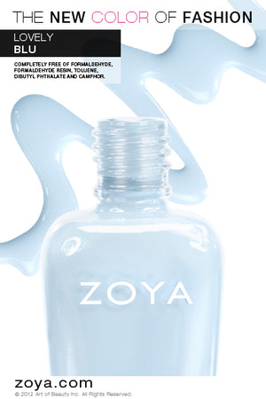 Zoya Nail Polish 0.5 oz (Blu)