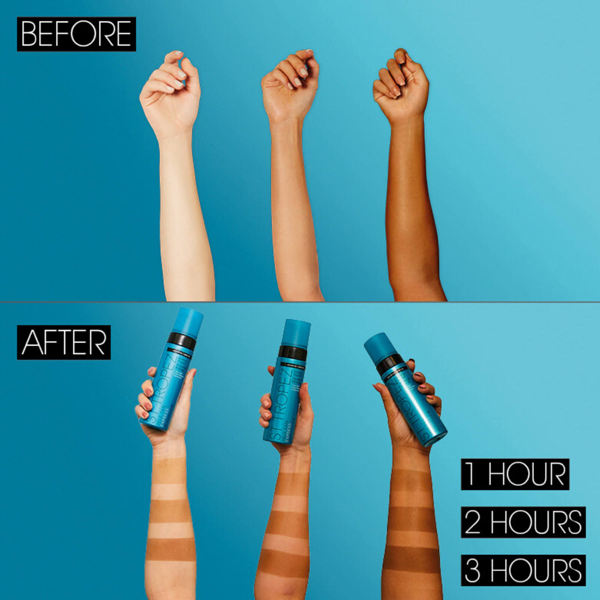 St. Tropez Self Tan Express Bronzing Mousse (200 ml)