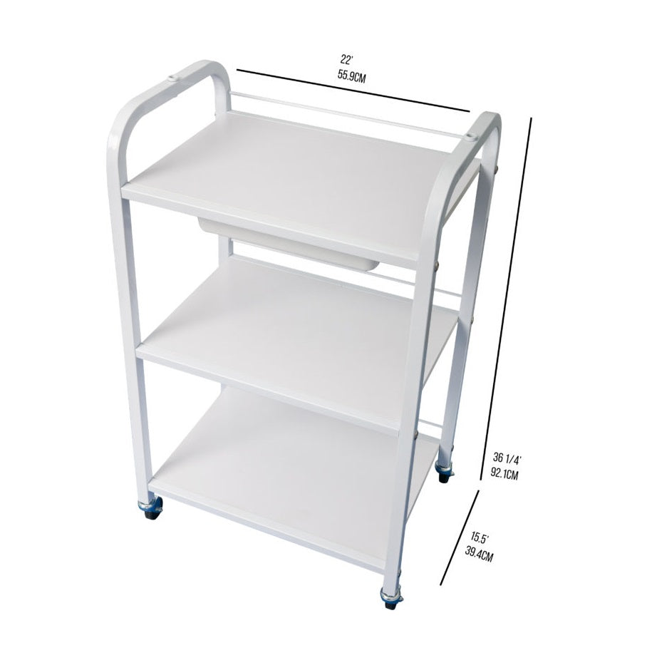 Crown Esthetic Trolley (3 Shelves)