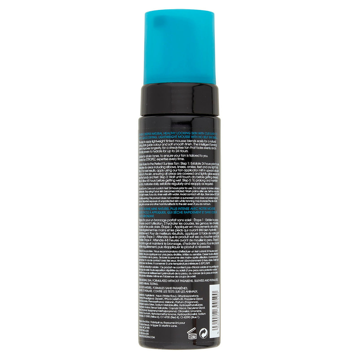 St. Tropez Self Tan Dark Bronzing Mousse (200 ml)