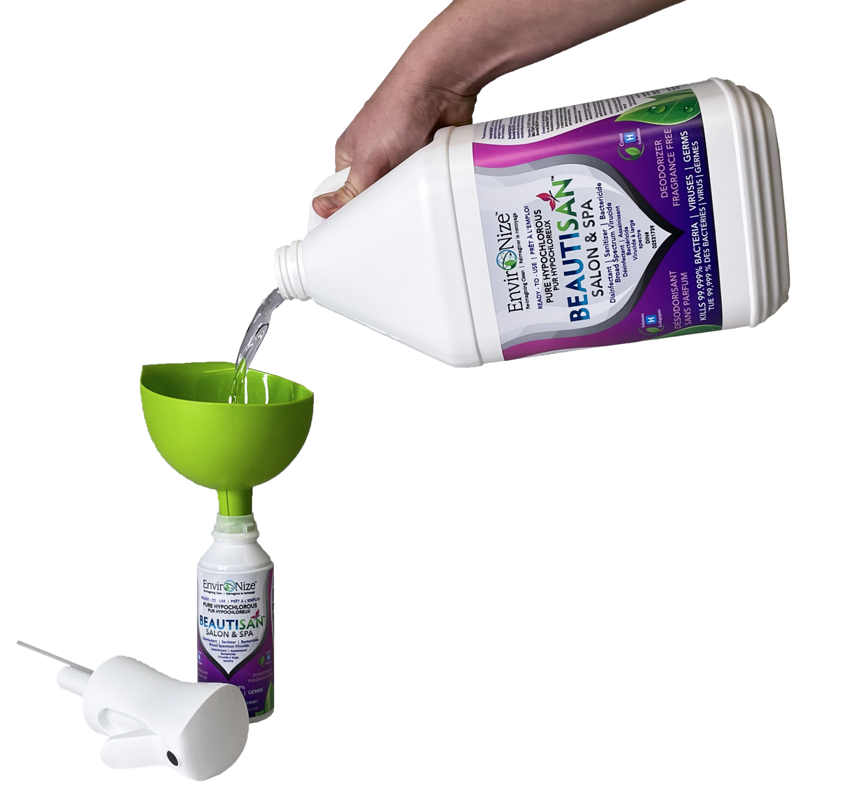 EnviroNize Beautisan Ready-To-Use Disinfectant (4 L Refill)