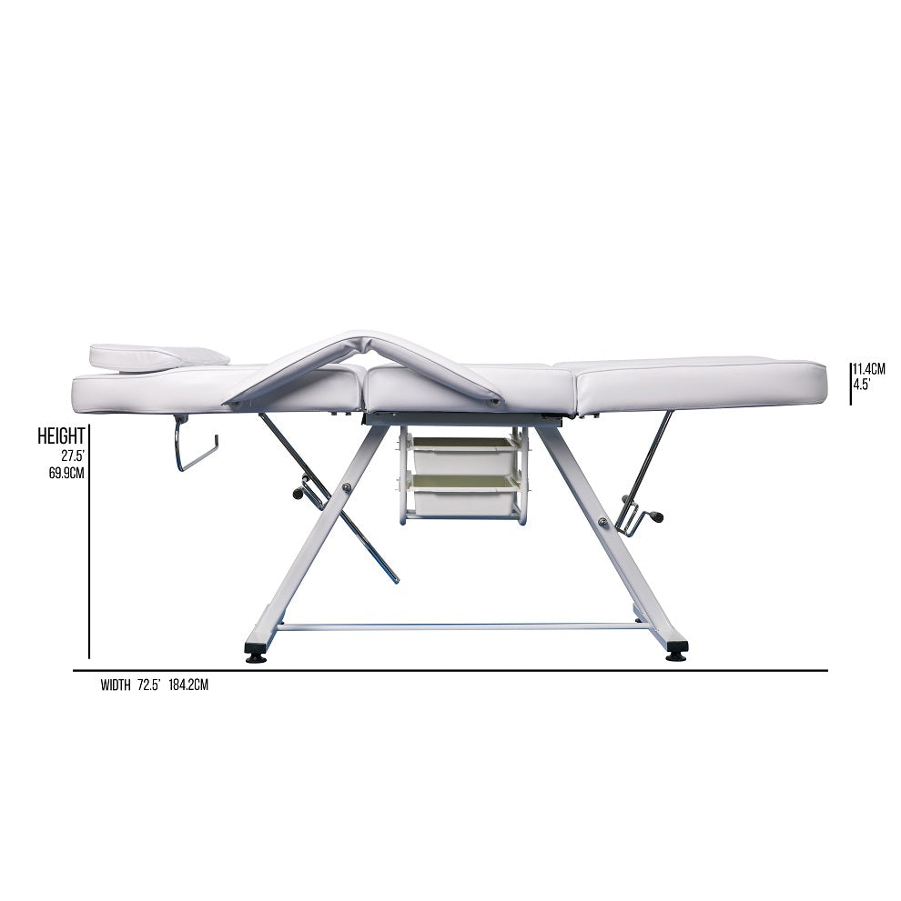 Crown Standard Facial Bed (White)