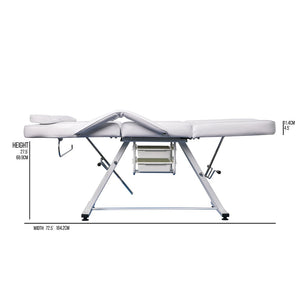 Crown Standard Facial Bed (White)