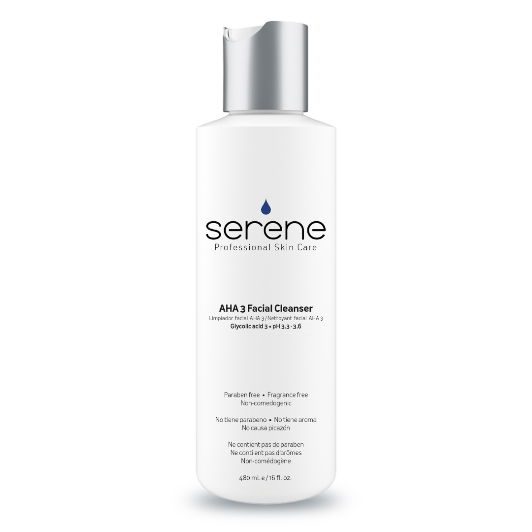 Serene AHA 3 Facial Cleanser (8 oz)