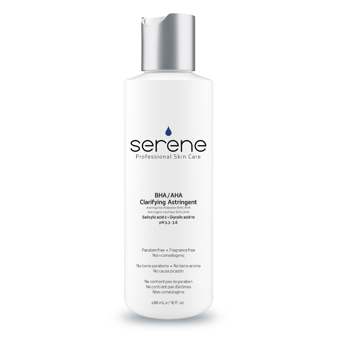Serene BHA/AHA Clarifying Astringent (8 oz)