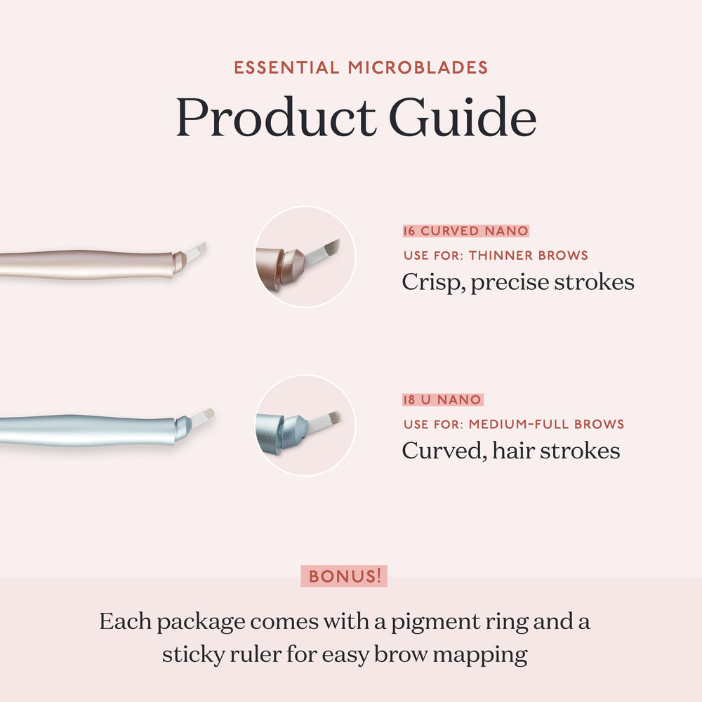 Tina Davies Essential Microblade - 18U Nano (8 pcs) - SAVE 15%*