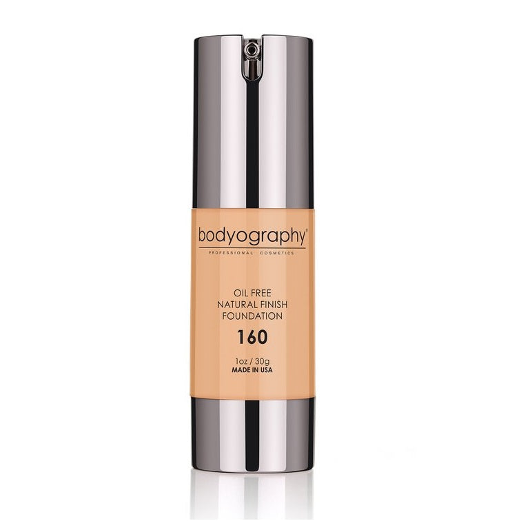 Bodyography Natural Finish Liquid Foundation (#160 Medium Neutral) - SAVE 20%*