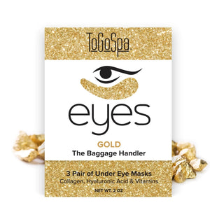 ToGoSpa Gold Eyes (3 paires) - OFFRE (10) ÉCONOMISEZ 19,50 $ (JAN/FÉVRIER) 