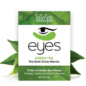 ToGoSpa Green Tea Eyes (3 Pairs)