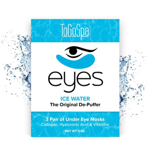 ToGoSpa Ice Water Eyes (3 Pairs) - CASE (10) SAVE $19.50 (NOV/DEC)