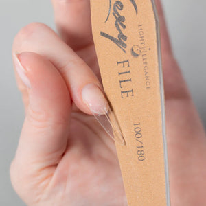 Kit de pointes d'ongles Stiletto transparents Light Elegance - Tailles #1-10 (400 pièces)