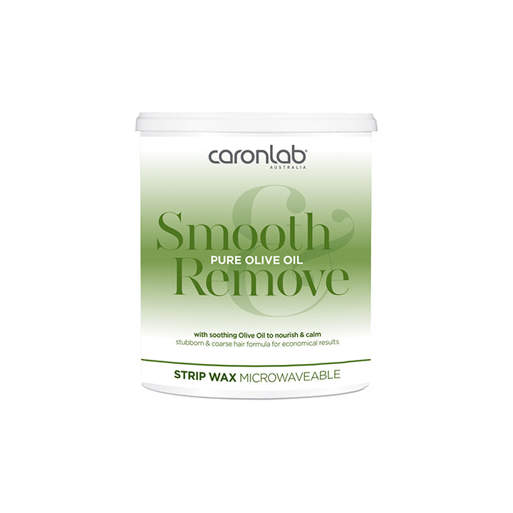 Caronlab Pure Olive Oil Strip Wax - Microwaveable Can (800 ml)